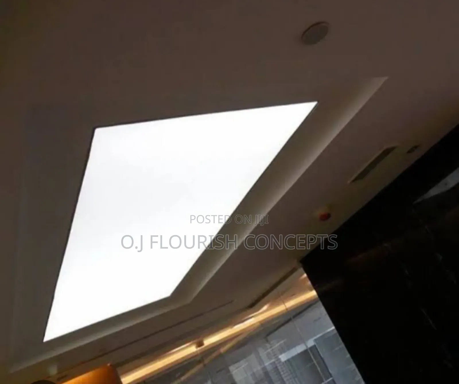 Square Shape Translucent Stretch Ceiling
