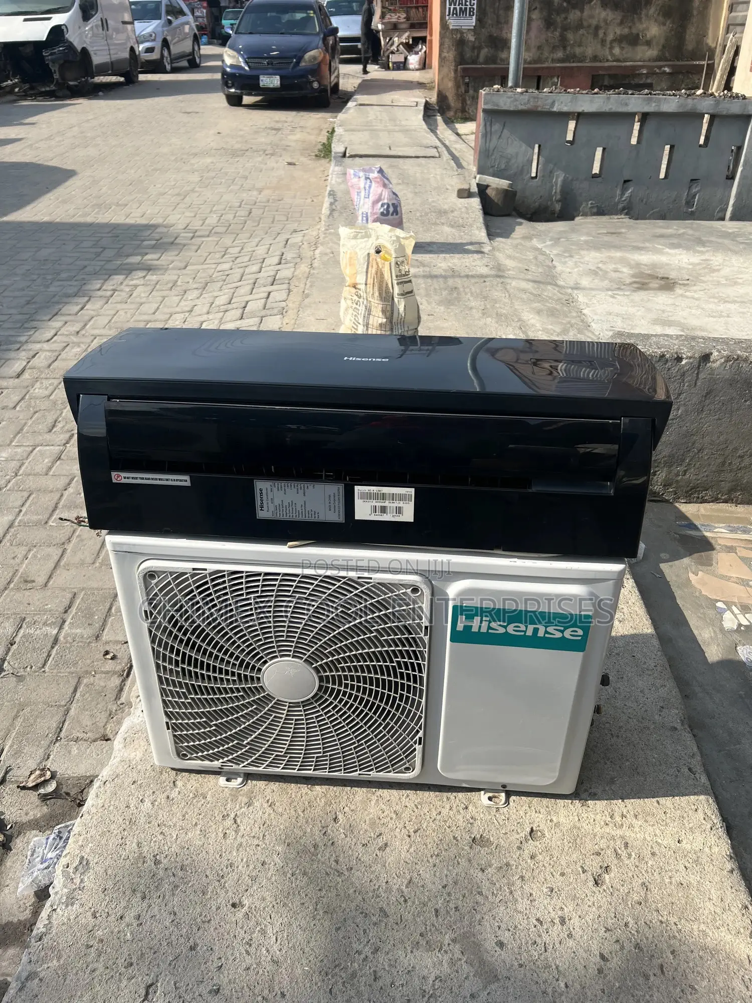 1.5hp Hisense Black Indoor Split Unit Airconditioner