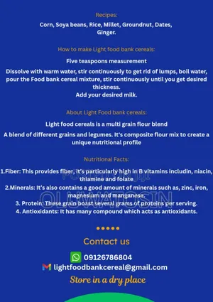 Light Food Cereal