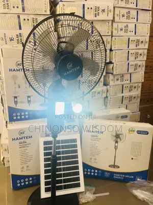 16 Inches Solar Fans