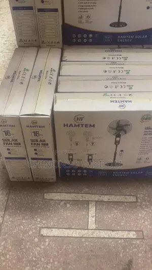 16 Inches Solar Fans