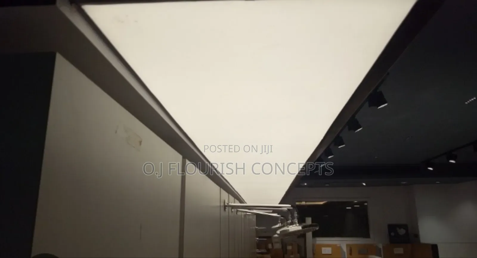 Warm White Translucent Stretch Ceiling