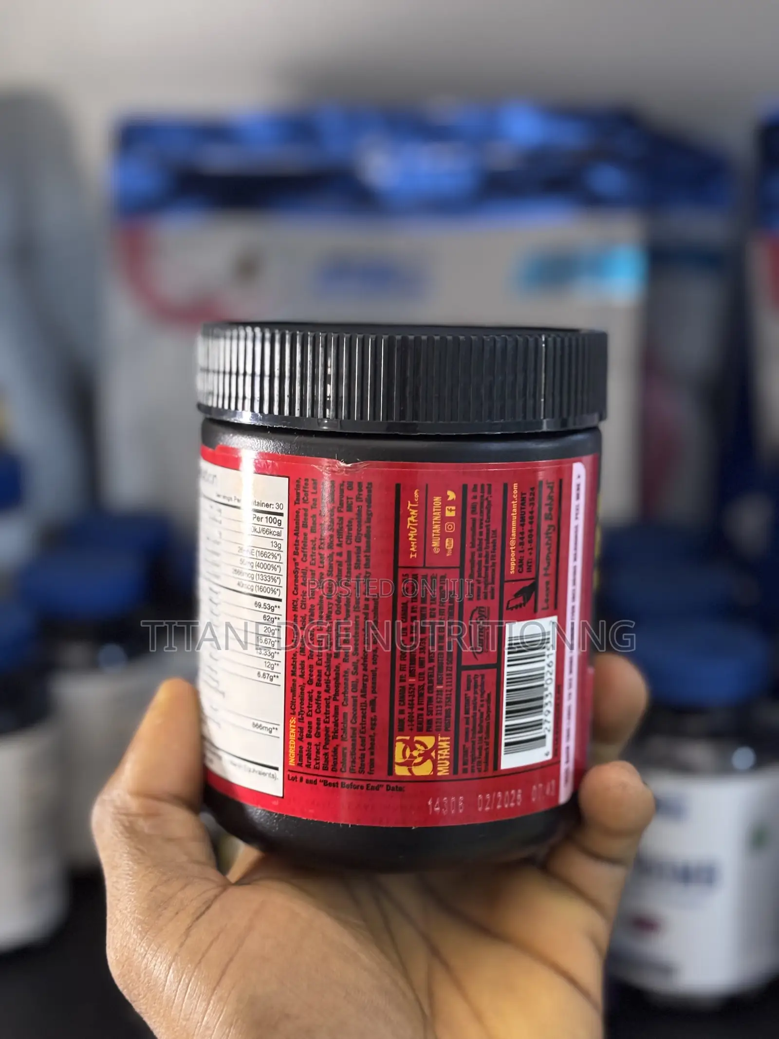 Mutant Madness Pre-Workout 225g