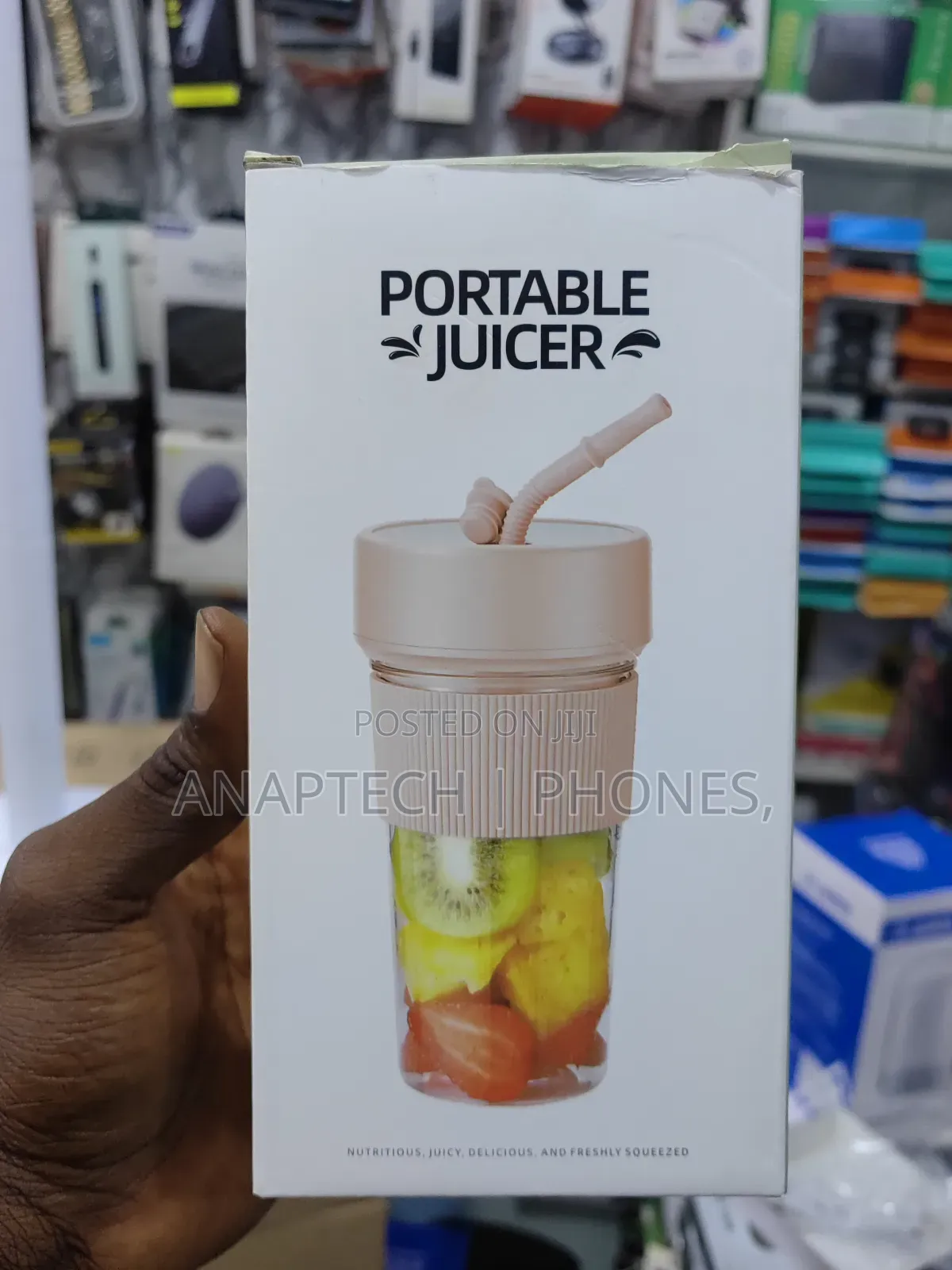 Portable Juice Cup Wireless Portable Fresh Squeezed Direct Drink.