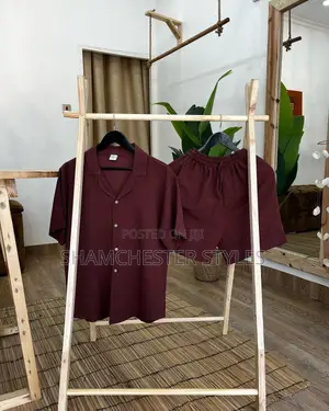 Stylish Two-Piece Linen Beach Wear Set – Light Breathable