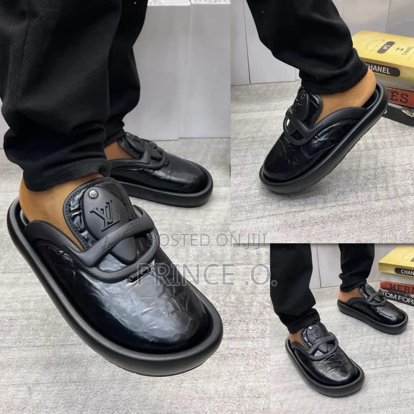 Louis Vuitton Leather Slip On
