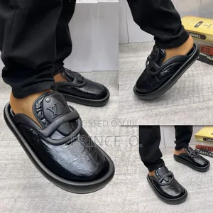 Louis Vuitton Leather Slip On