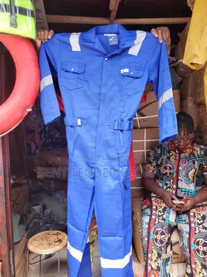 Blue Fire Resistant Coverall