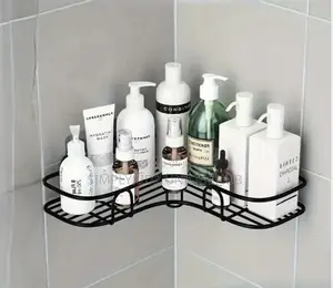 Bathroom/Toilet Corner Iron Shelf Rack