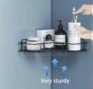 Bathroom/Toilet Corner Iron Shelf Rack