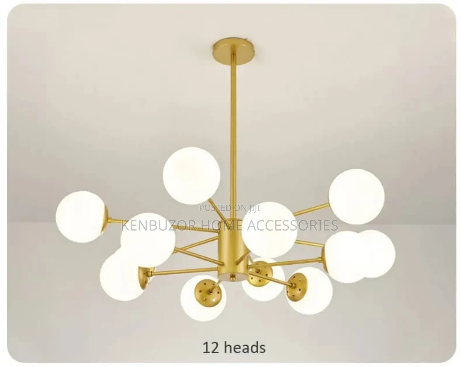 12 Hands Bulb Modern Luxury Pendant Light Chandelier
