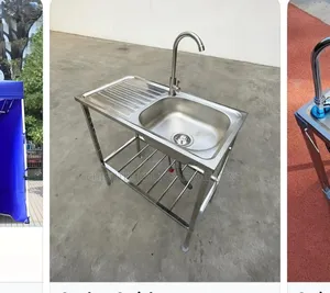Industrial Single Sink With Tap