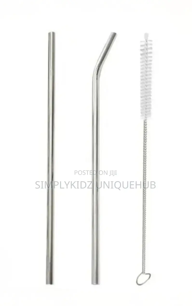 Stainless Steel Straw -3 Pcs Set