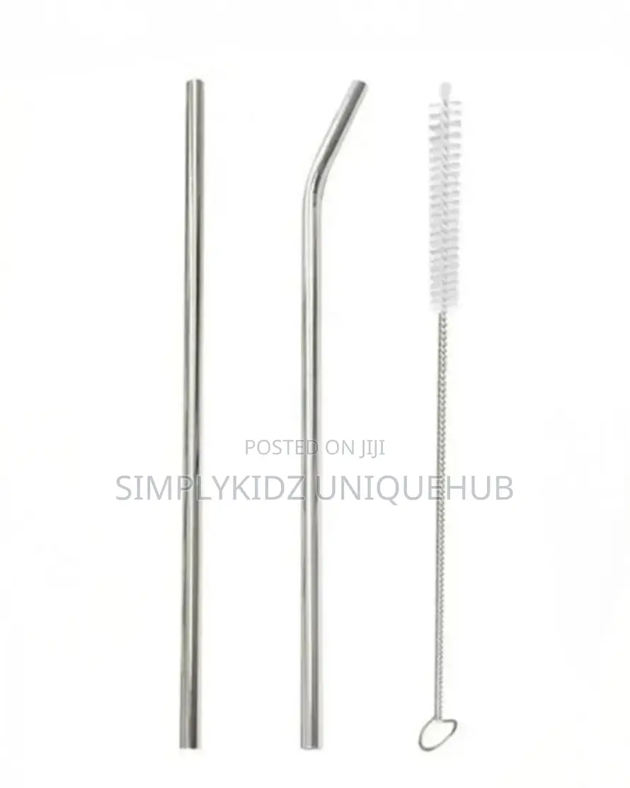 Stainless Steel Straw -3 Pcs Set
