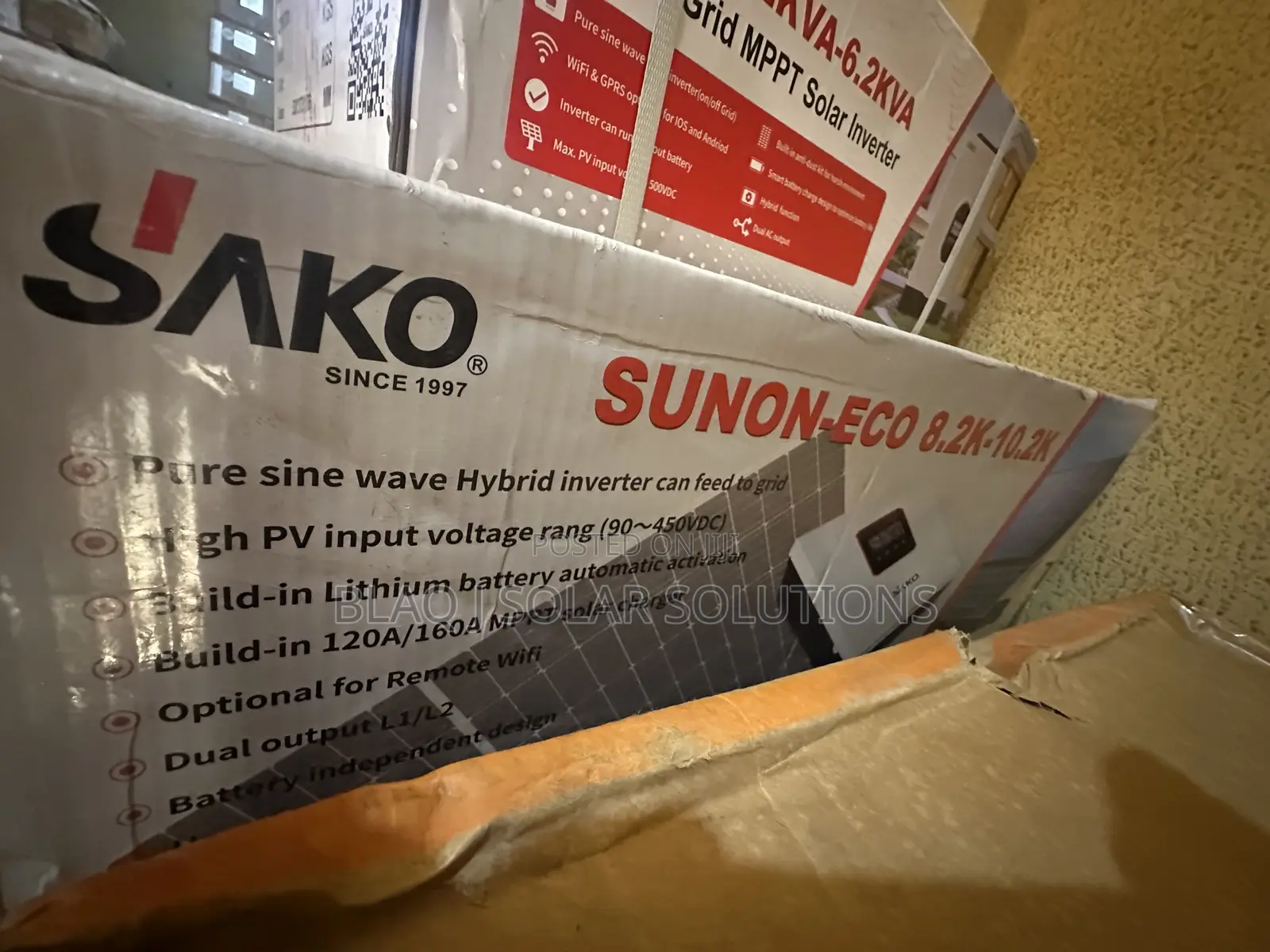 Sako Hybrid Inverter 10.2kva