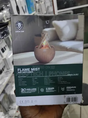 Green Lion Flame Ambient Led Flame Mist Air Diffuser 150ml