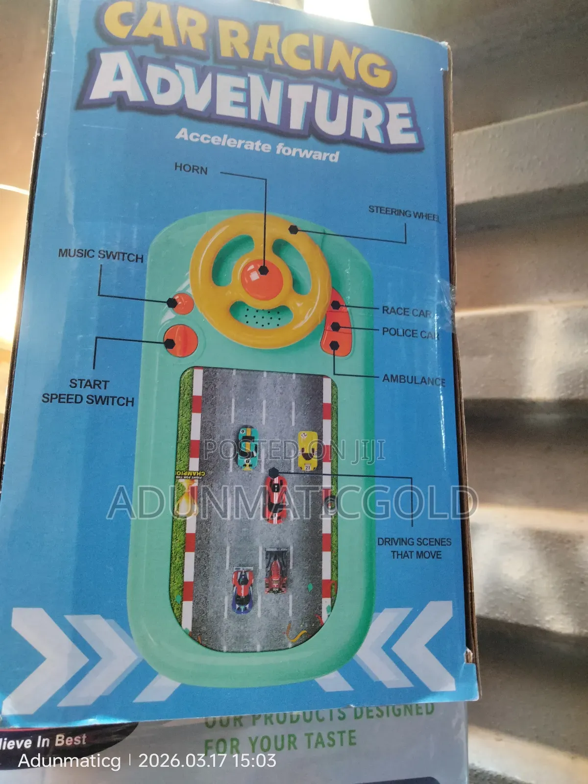 Car Racing Adventure (For Kids)