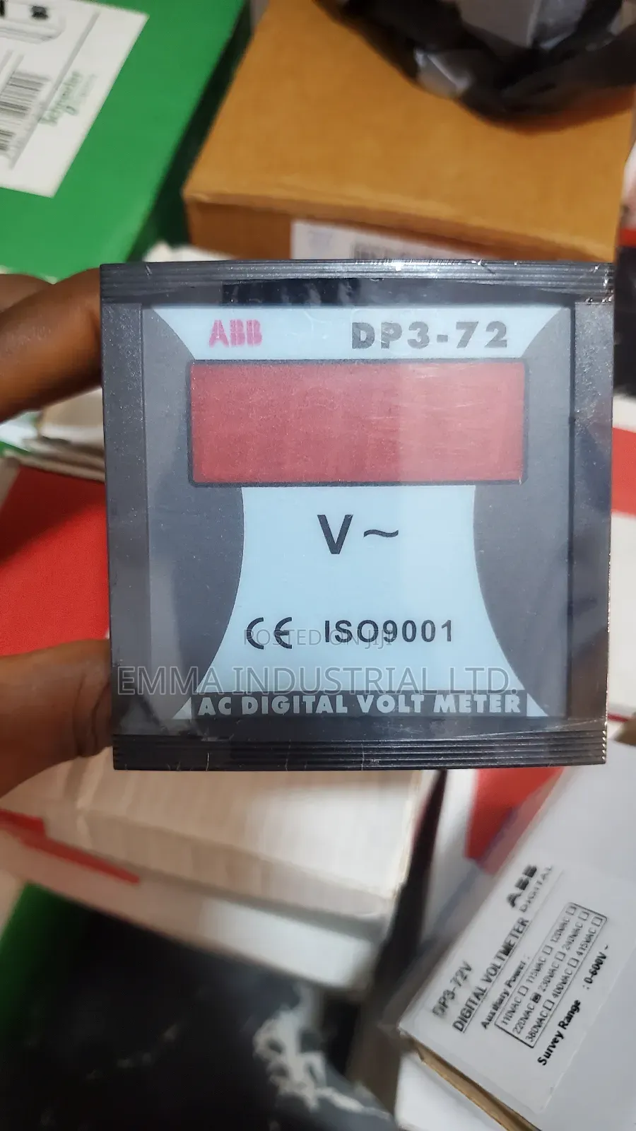 Abb Digital Volt Metre
