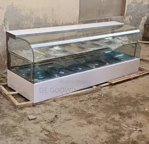 12plate Curve Glass Food Warmer