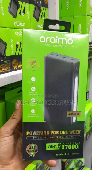 Oraimo 27,000 Mah Power Bank