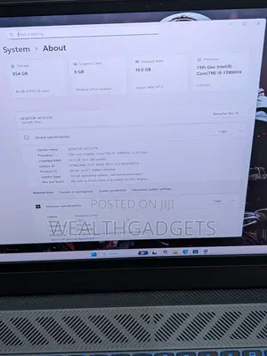 Laptop Dell G16 7630 16GB Intel Core i9 SSD 1T