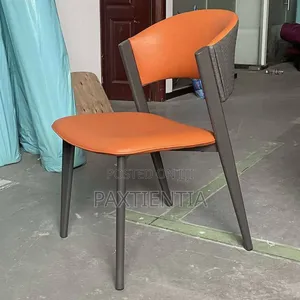 Confortable Orange Coloured Dining Chair