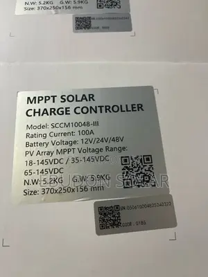 Solar Charger Controller 100ah