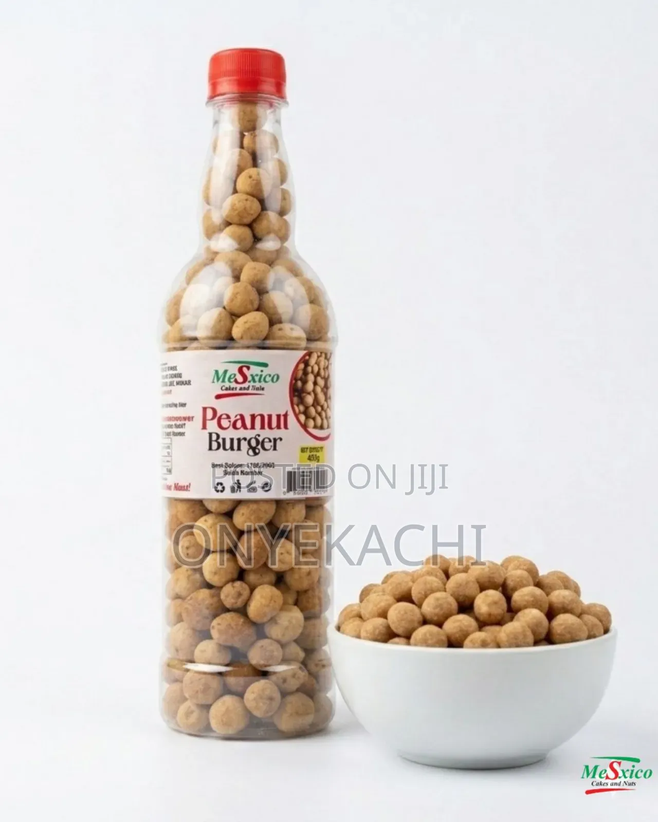 Peanut Burger, Coated Peanut.