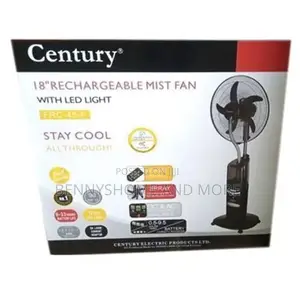 Century Mist Rechargeable Fan 18inch