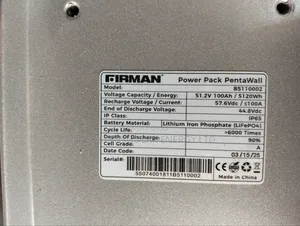 5kwh/48v Firman Lithium Battery