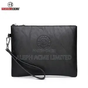 Premium Leather Men's Clutch Purse Personal Bag Souvenir Gift Item