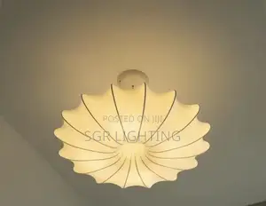Japanese Wabi Sabi Silk Pendant Lamp