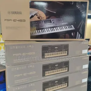 Yamaha Psr-e483 Portable 61-key Keyboard