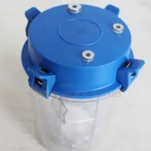Anaerobic Jar With Clear Lid – Visual Monitoring Simplified