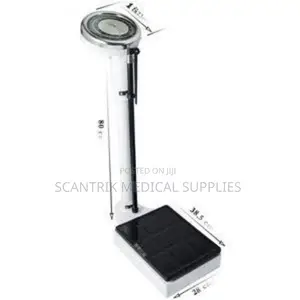 Standard Analog Weighing Scale With Height Meter – Reliable Durable