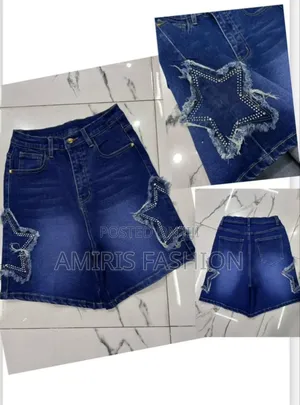 Beautiful Ladies, Short Jeans, Nika