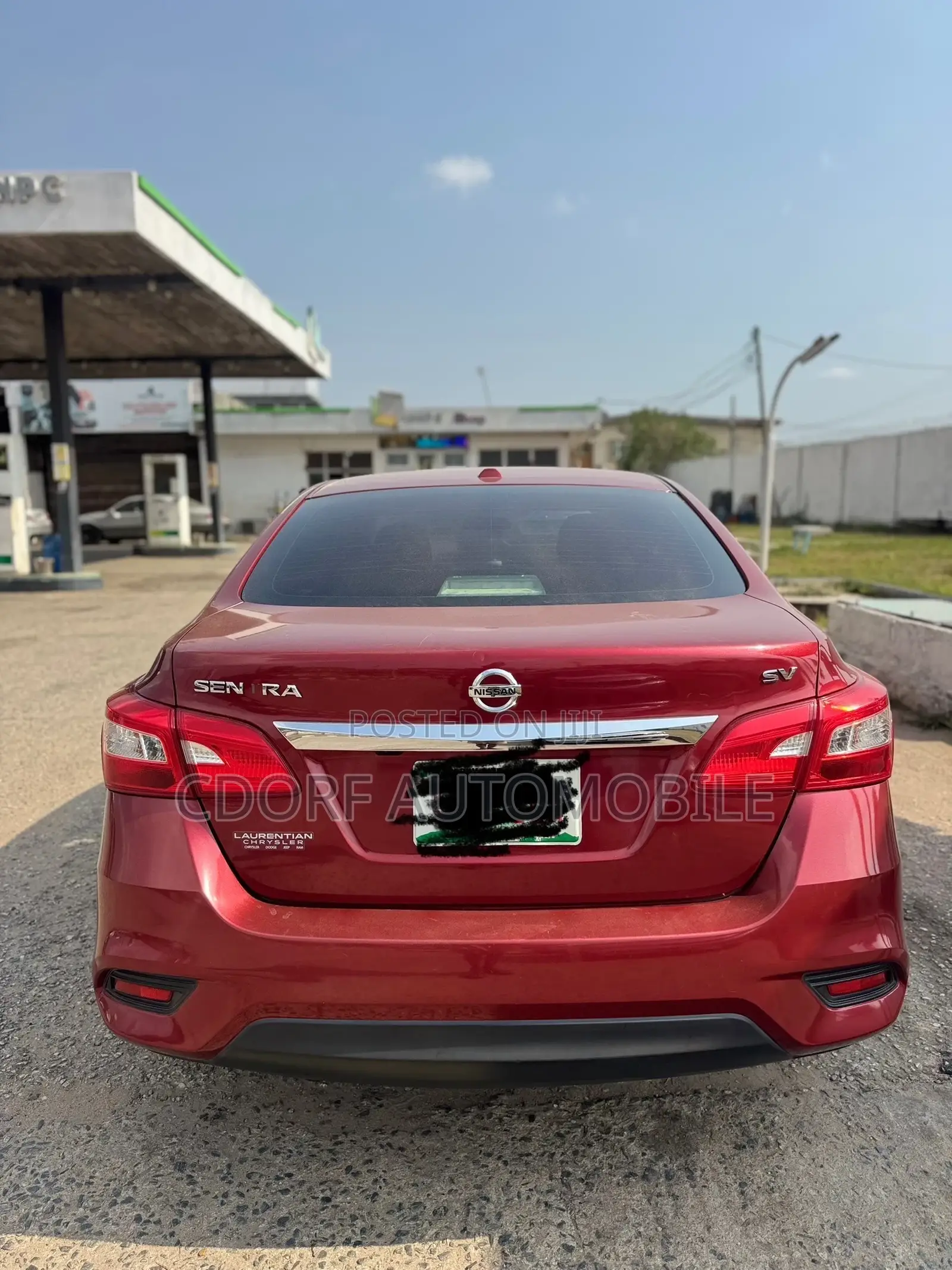 Nissan Sentra SV 2017 Red