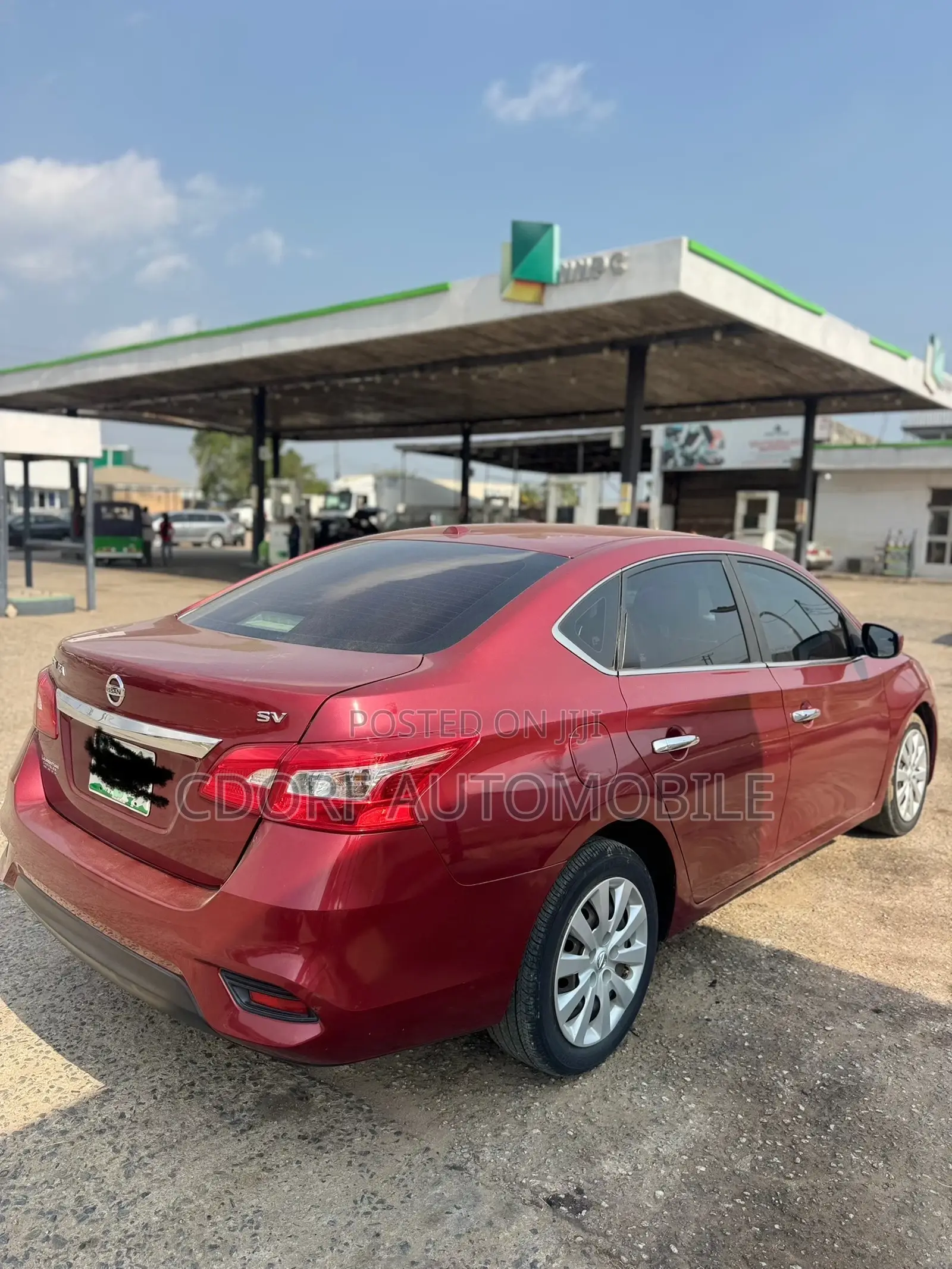 Nissan Sentra SV 2017 Red