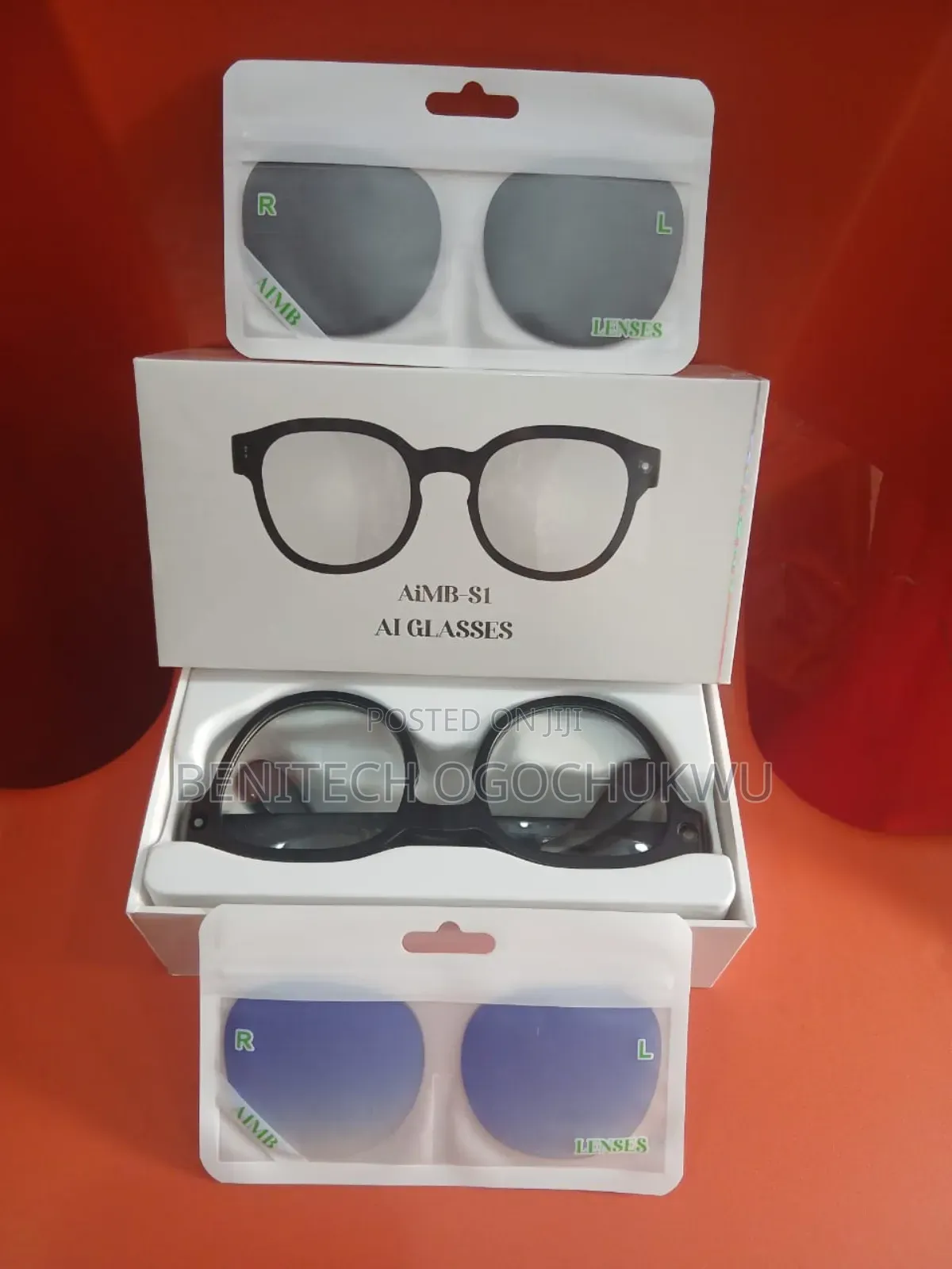 Aimb-S1 Smart Glasses Kit With Camera and Interchangeable Lenses