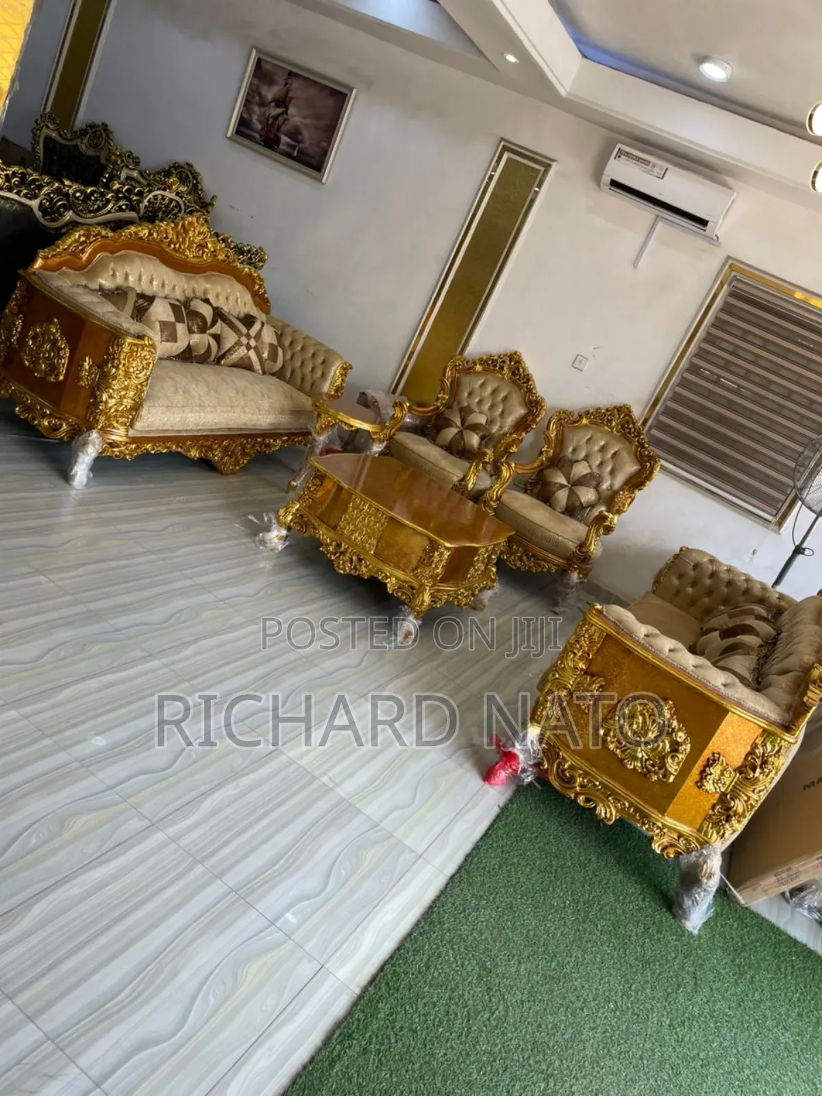 Luxury Sofa Set on Egypt Experience