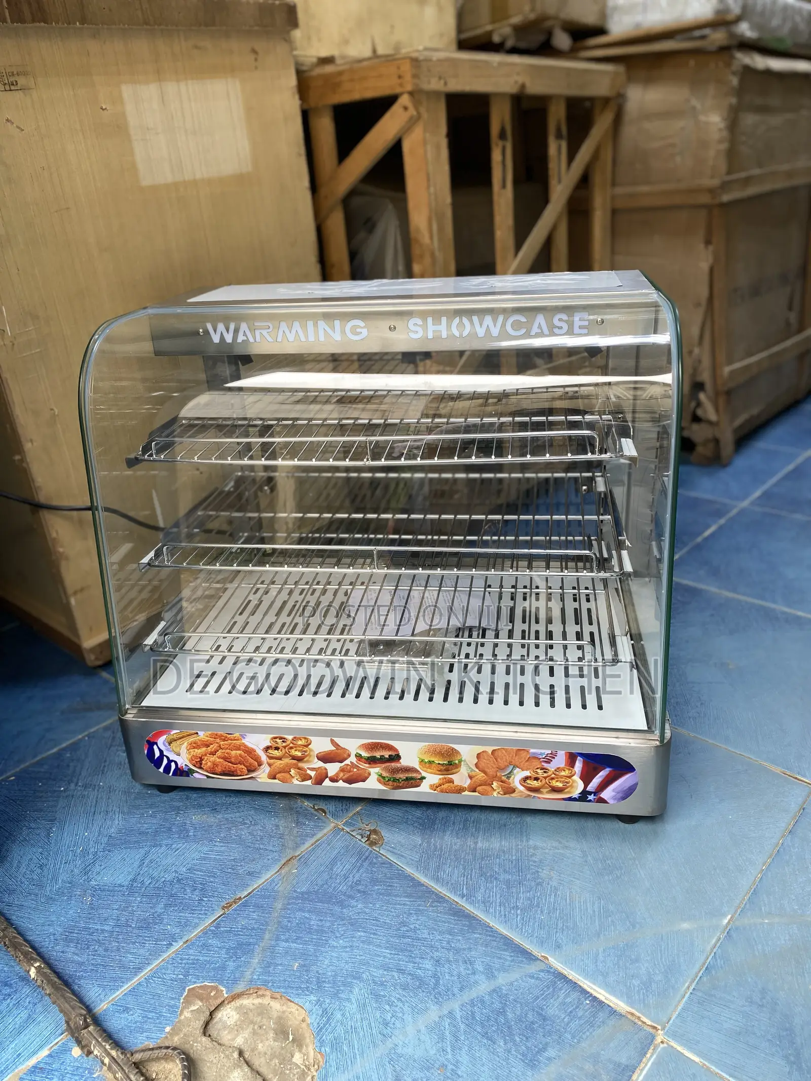 2ft Stainless Steel Pastries Warmer