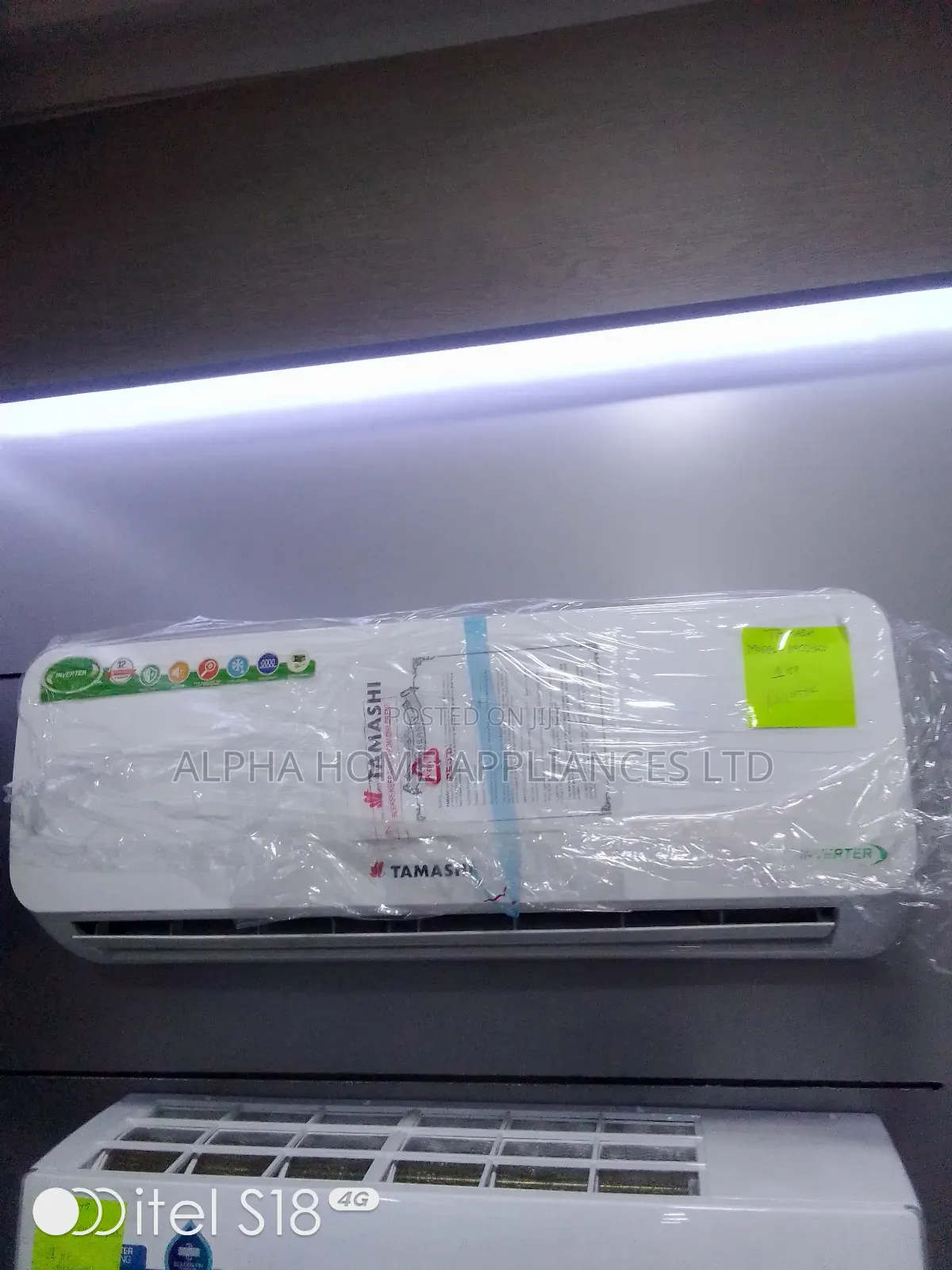 Tamashi Inverter Split Ac 1hp White Colour
