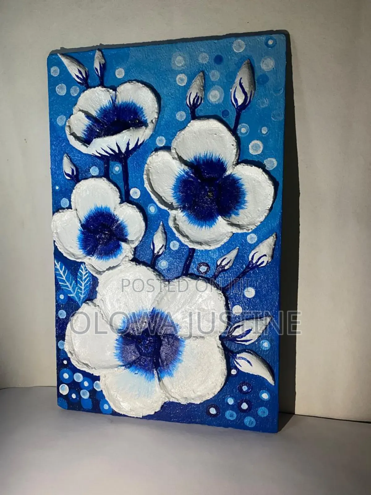 Hand Made 3d Textured Art Portrait
