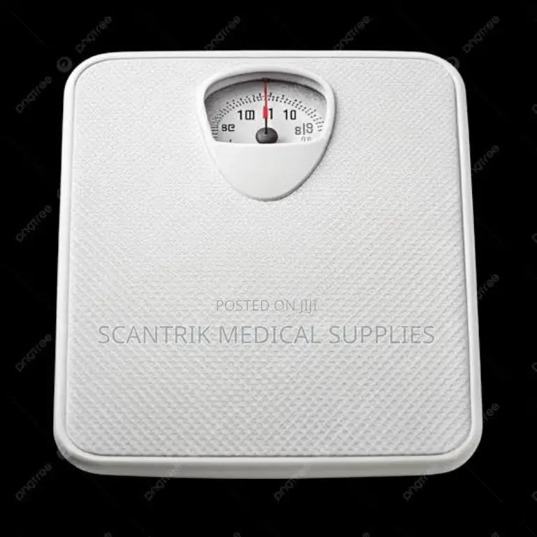 Lightweight Analog Bathroom Scale for Easy Portability