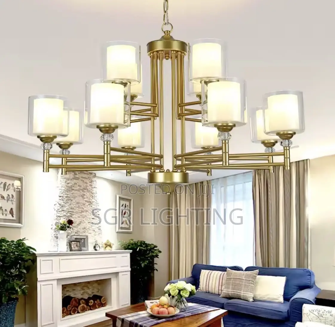 New Chinese All-Copper Chandelier