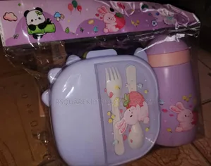 Plate and Bottle Set for Kids