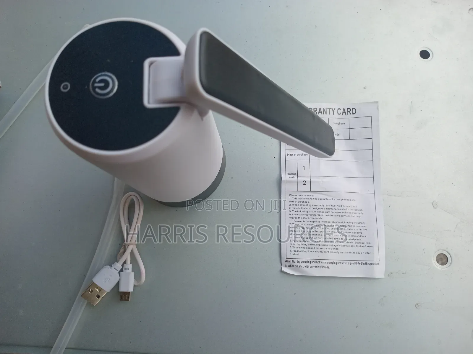 Foldable Rechargeable Water Pump Automatic Dispenser