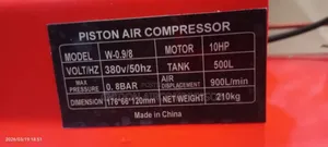 Air Compressor 10hp500l
