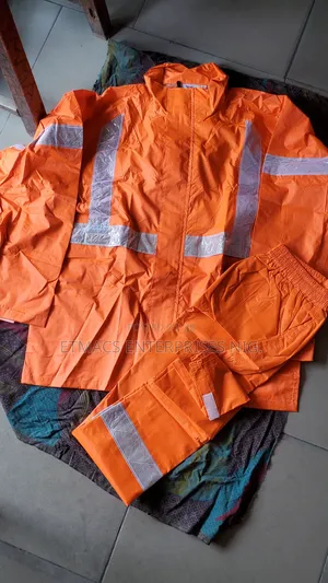 Orange Versalis Raincoat