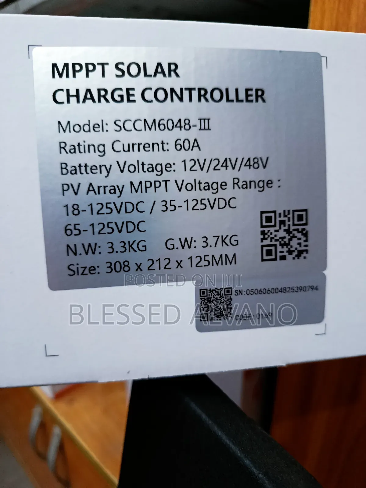 Felicity Charge Controller(60a 48v)